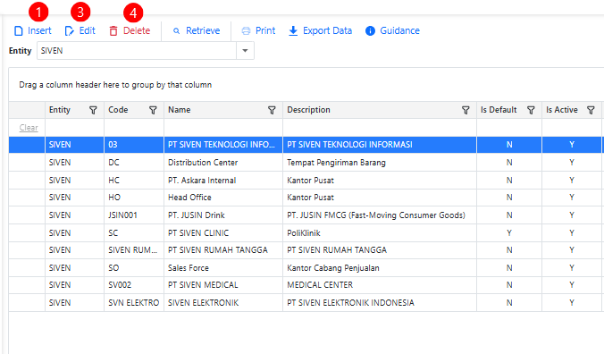 Form Input Branch Type